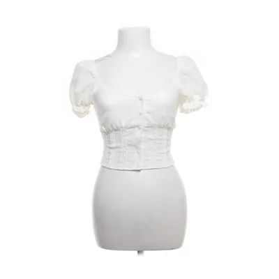 Dirndl blouse (Wit) van Divided by H&M Elastaan, Polyester