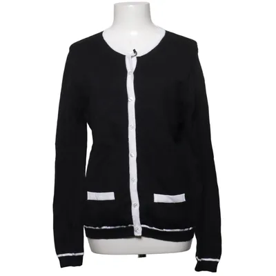 Cardigan (Black, White) from Voglia Cotton