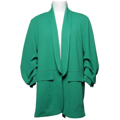 Blazer (Green) from New Collection Polyester