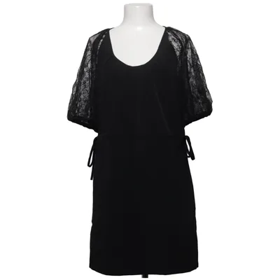 Dress (Black) from Mango Moments Acetate, Polyamide, Polyester