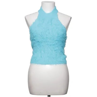 Halternecktopp (Blå) från Gina Tricot Akryl, Polyamid