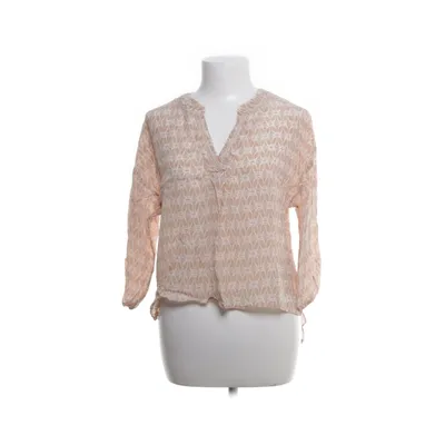 Blus (Beige, Vit) från Serenity by Indiska Viskos