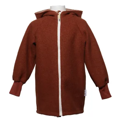 Sweat à capuche (Marron) de Fuchs & Kiwi Coton, Élasthane, Laine