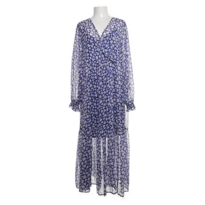 Robe longue (Bleu, Blanc) de Joelle