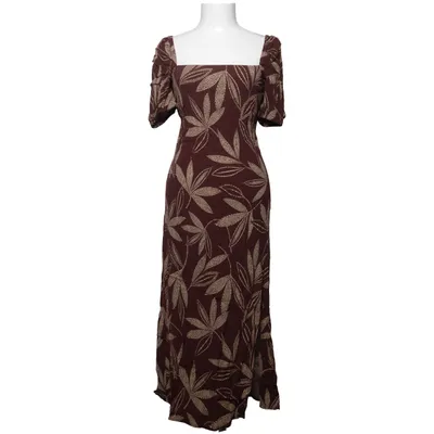 Långklänning (Brun, Beige) från Mango