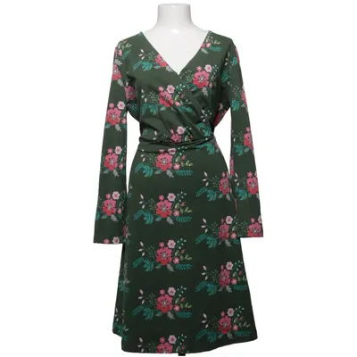 Wickelkleid (Grün, Pink, Mehrfarbig) von Tante Betsy Baumwolle, Elasthan