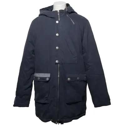 Parka (Blue) from Mouli Cotton, Polyamide, Polyester
