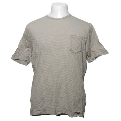 T-shirt (Green, White) from Massimo Alba Cotton, Linen