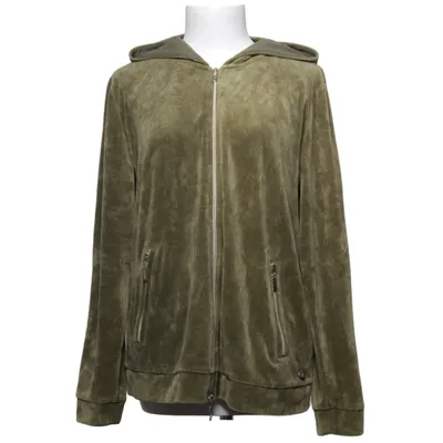 Sweat à capuche (Vert) de Strandfein Coton, Polyester