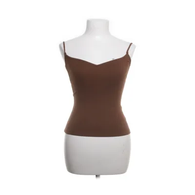Tank Top (Brown) from Essentials for Zula Elastane, Nylon, Viscose