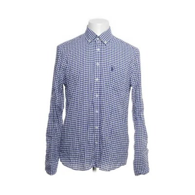 Buttondown-skjorta (Blå, Vit) från U.S. Polo Assn. Bomull
