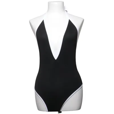 Badeanzug (Schwarz, Weiß) von Calzedonia Beachwear Elasthan, Polyamid, Polyester