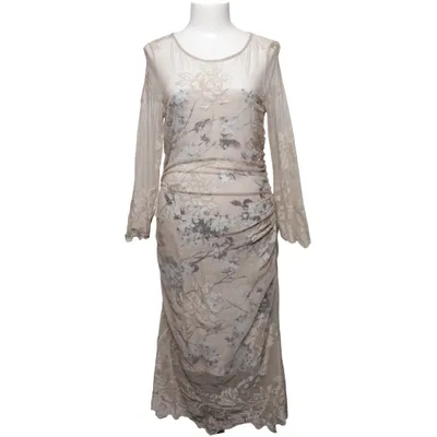 Kleid (Beige, Mehrfarbig) von Phase Eight Elasthan, Polyester, Viskose