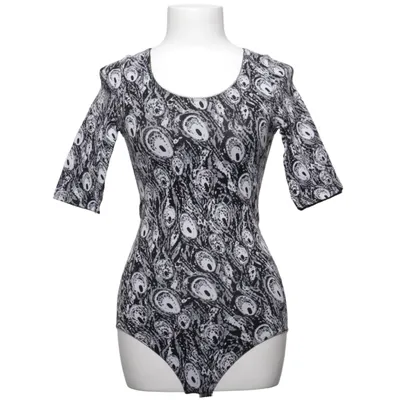Romper (Zwart, Wit) van Wolford Elastaan, Polyamide