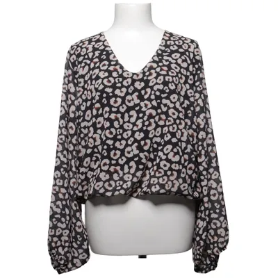 Blouse (Noir, Beige, Marron) de Hailys Élasthane, Polyester, Viscose