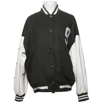 Collegejacka (Grön, Vit, Svart) från Missguided Tall Polyester, Polyuretan