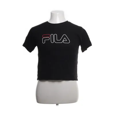 T-shirt (Black) from Fila Cotton