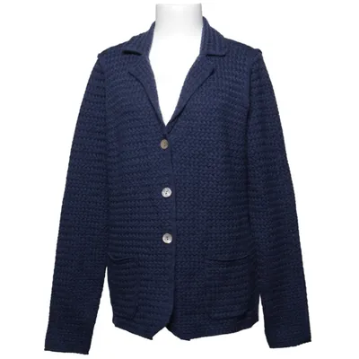 Cardigan (Bleu) de Stenströms Laine de mouton