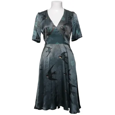 Dress (Blue, Multicolored) from By Malina Collection Elastane, Polyester, Silk