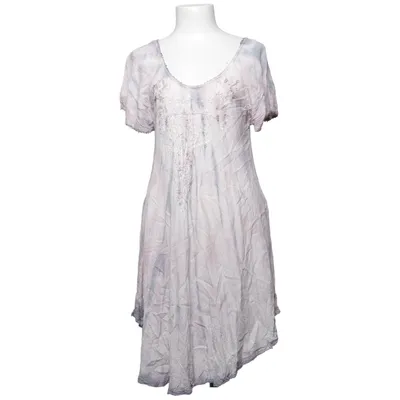 Kjole (Pink, Grå, Flerfarvet) fra Vanting Viscose