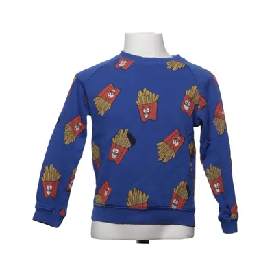 Sweatshirt (Blå, Flerfarvet) fra Minimarket Bomuld, Polyester