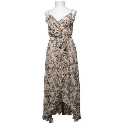 Maxi dress (Beige, Gold, Multicolored) from Buch Copenhagen Elastane, Polyester