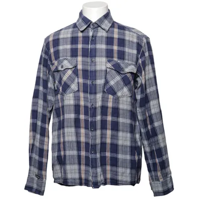 Flanellskjorta (Blå, Vit, Grå) från Jobman Bomull