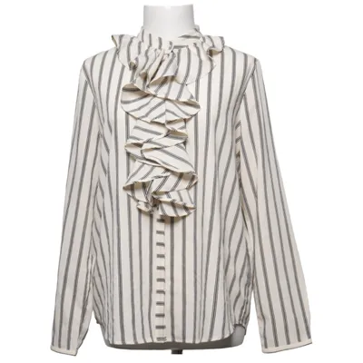 Blouse (Beige, Zwart) van Plus Fine Polyester