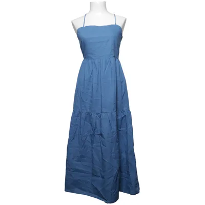 Maxi jurk (Blauw) van Rove Katoen, Linnen