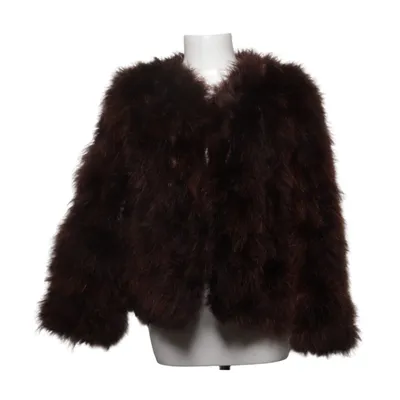 Feather jacket (Brown) from Pello Bello Cotton, Feather, Polyester