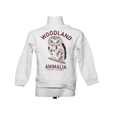 Sweatshirt (Wit, Meerkleurig) van Kelzuki x H&M Katoen, Elastaan