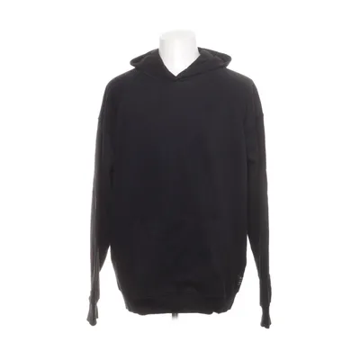 Huvtröja (Svart) från Livergy Bomull, Återvunnen polyester