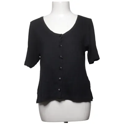 Cardigan (Sort) fra Silkwear Silke