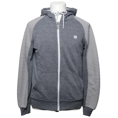 Capuchon sweater (Grijs, Wit) van Ombre