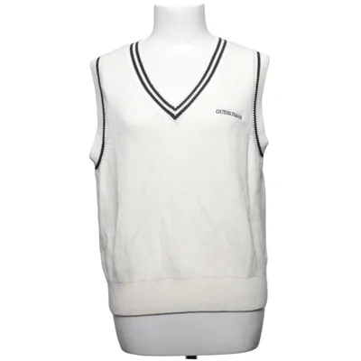 Slipover (White, Blue) from Guess Jeans Cotton