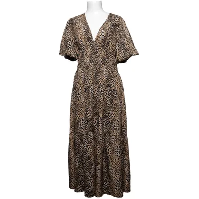 Robe (Beige, Noir) de Influence Polyester