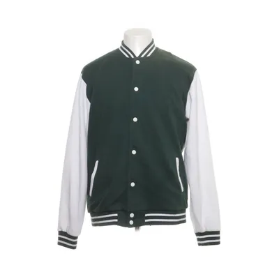 Collegejacka (Grön, Vit) från Student Bomull, Polyester