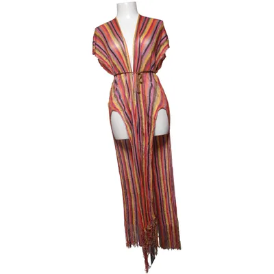 Vest (Pink, Orange, Multicolored) from Luli Fama Polyamide