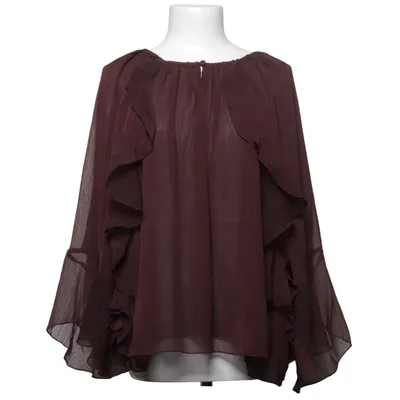 Blouse (Bruin) van Saint Tropez Gerecycled polyester