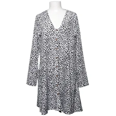 Dress (White, Black) from Missguided Tall