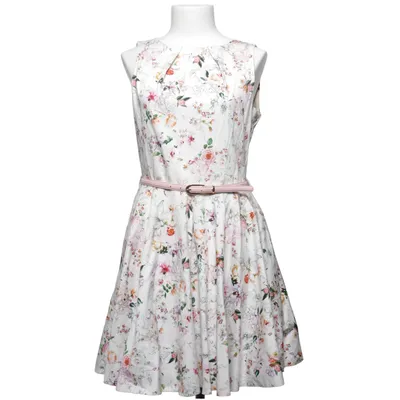 Robe (Blanc, Multicolore) de Closet London Coton, Élasthane