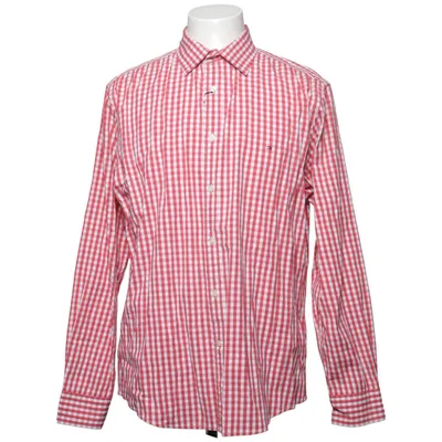 Button down shirt (Red, White) from Tommy Hilfiger Cotton, Elastane