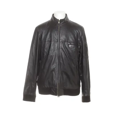 Veste en cuir (Noir) de Gianni Mario Lano Cuir, Polyester