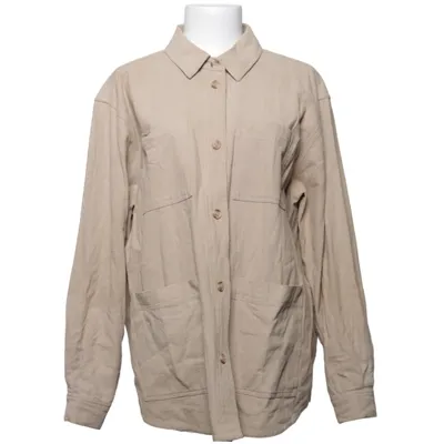 Skjortejakke (Beige) fra Skall Studio Økologisk bomuld