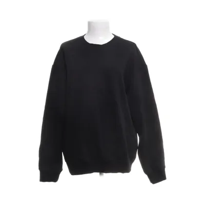 Sweatshirt (Black) from H&M Cotton, Polyester, Viscose