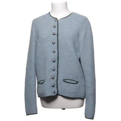 Cardigan (Blue, Green) from Loden-Frey Wool