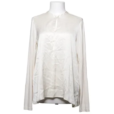 Blus (Beige) från Milano Italy Elastan, Viskos