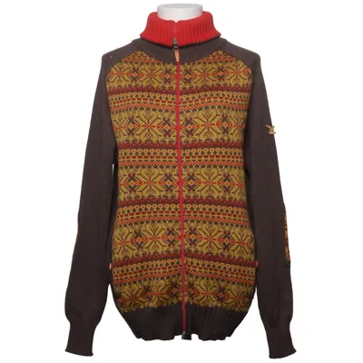 Cardigan (Brown, Multicolored) from Salewa Wool