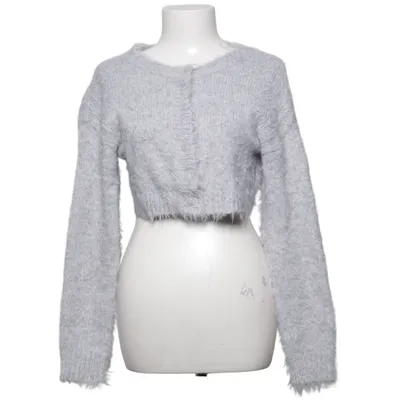 Cardigan (Gray) from Topshop Acrylic, Polyamide, Wool