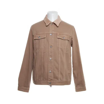 Denimjakke (Beige) fra Séfr Bomuld, Viscose